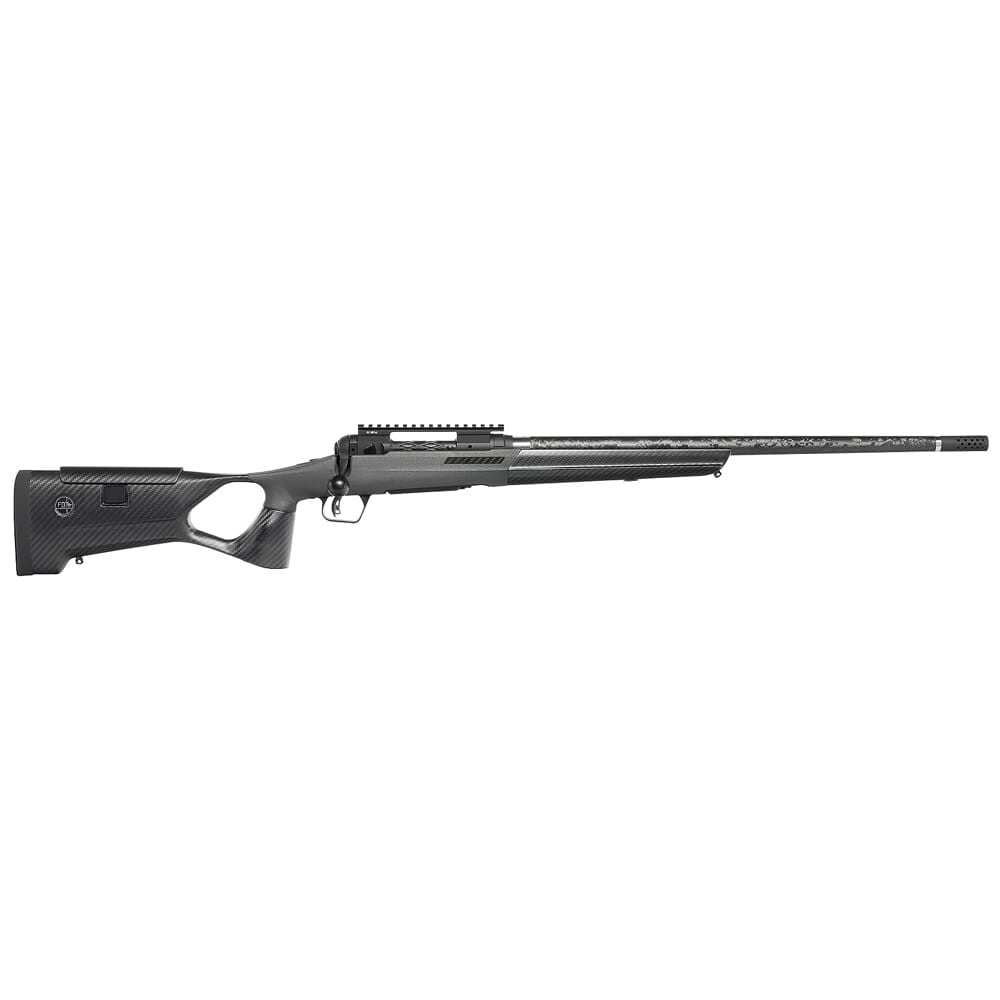 Savage Arms 110 KLYM .300 Win Mag 24" 1:10" 5/8x24 PR CF Wrapped Bbl Black/Gray BA Rifle w/(1) 3rd Mag & Omni-Port Muzzle Brake 58101