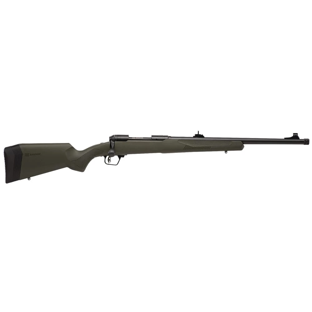 Savage Arms 110 Hog Hunter 400 Legend 18" 1:16" 11/16x24 Bbl OD Green/Black Bolt-Action Rifle w/(1) 3rd Mag 58133