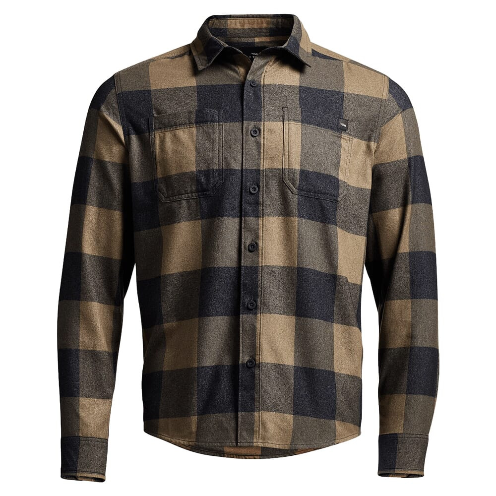 Sitka Gear Grange Flannel Pyrite Plaid Large 600071-PYP-L