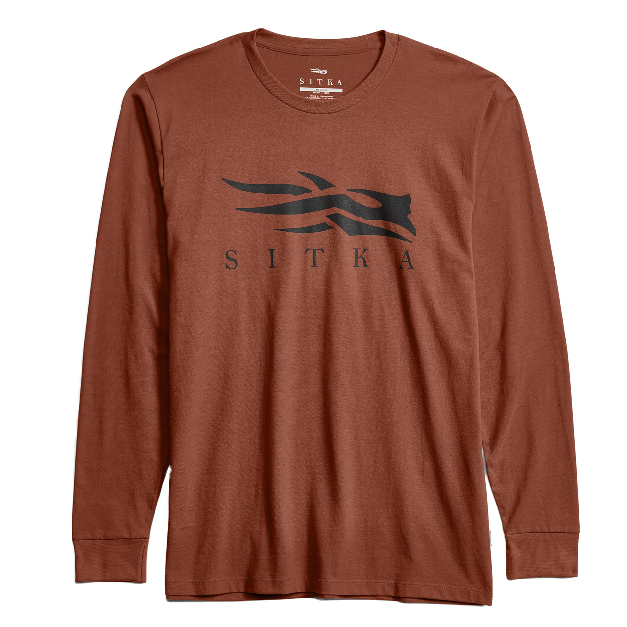 Sitka Gear Icon Long Sleeve Tee Red Sumac Large 600092-RSU-L