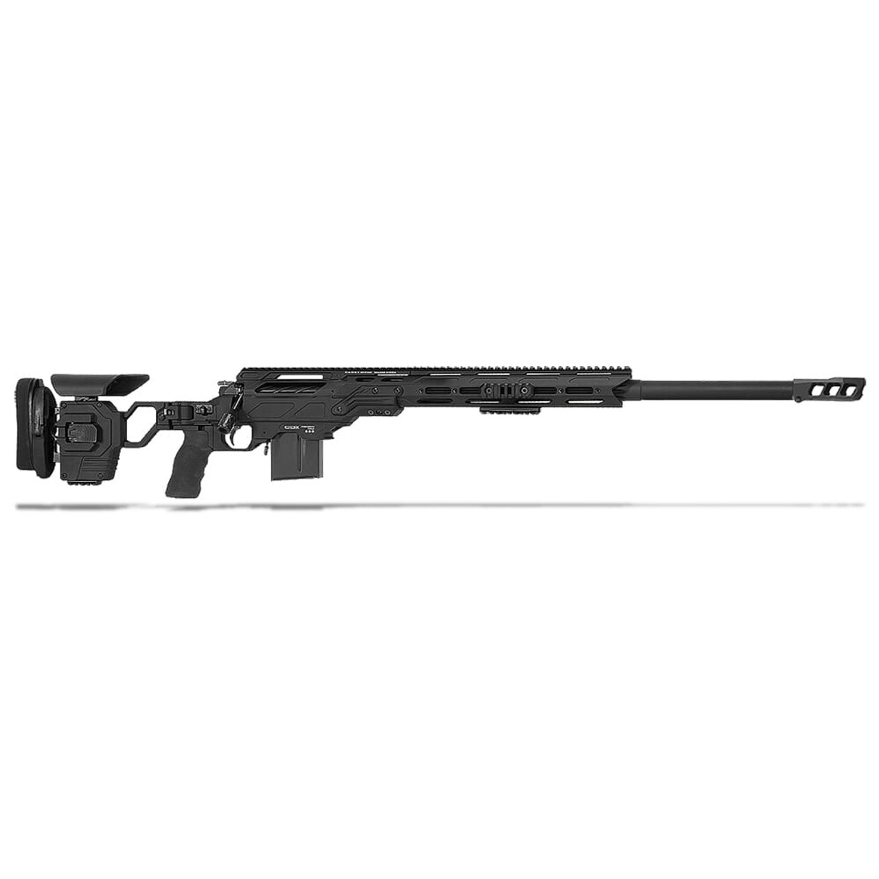 Cadex Defense Patriot Lite Black 338 Norma 27" 30 MOA Standard Rifle CDX33-LITE-8NM-27-R-MB-BLK