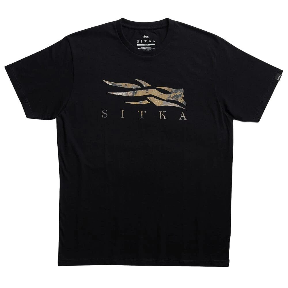 Sitka Gear Optifade Icon Tee Black Timber Large 600091-BKTM-L