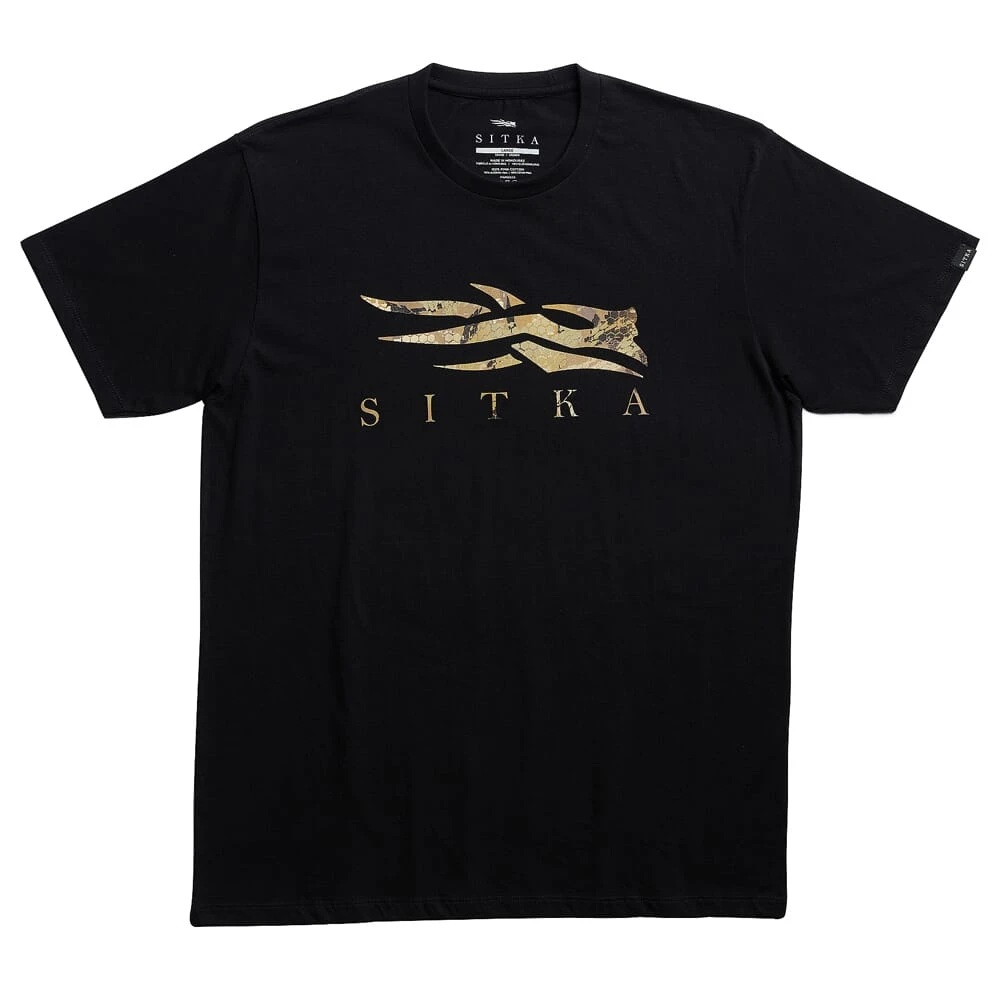 Sitka Gear Optifade Icon Tee Black Waterfowl X Large 600091-BKWL-XL