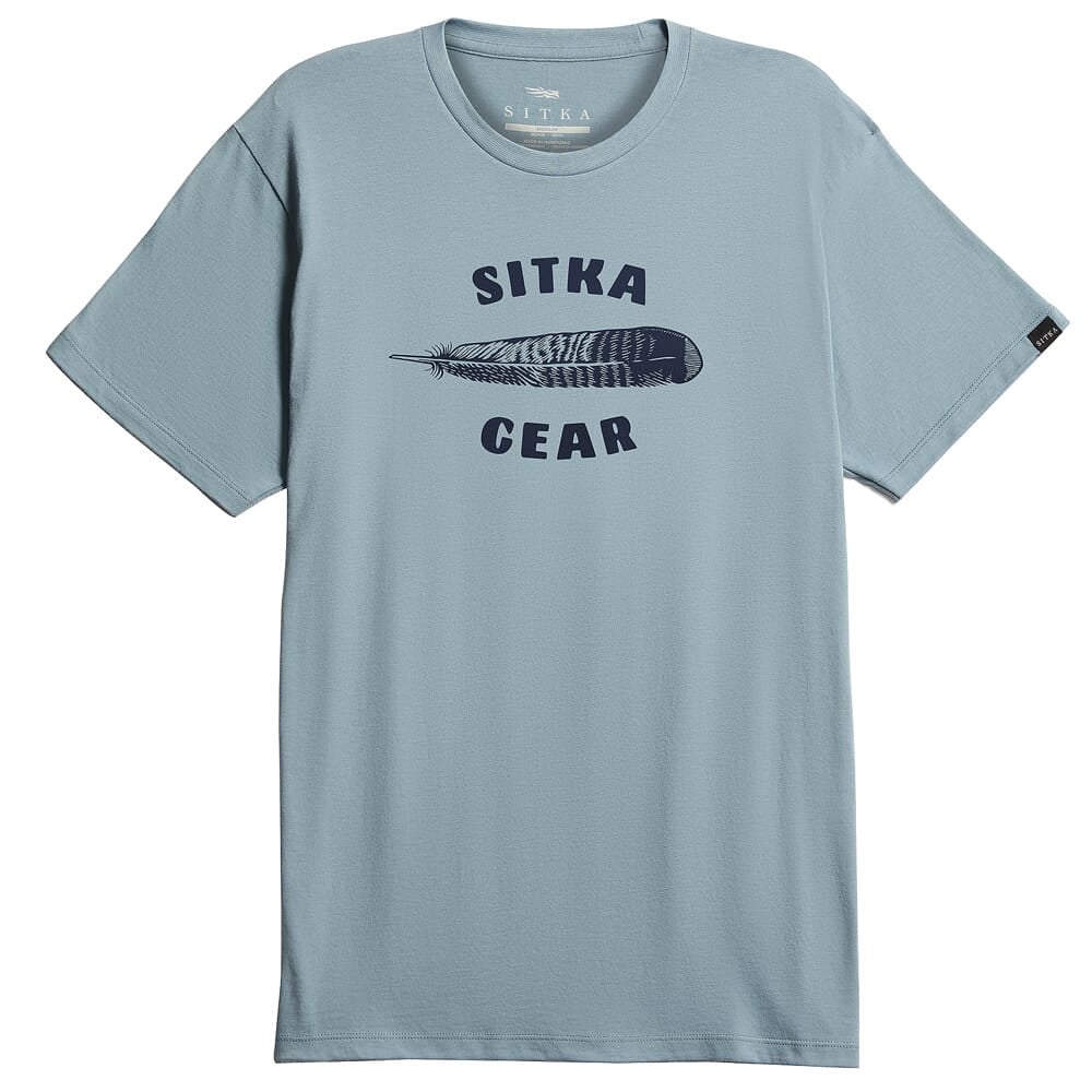 Sitka Gear Feather Tee Flint Blue X Large 600226-FB-XL