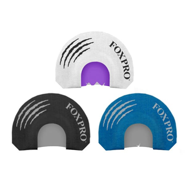 FOXPRO Coyote Howler Predator Diaphragm Call Combo Pack w/Coyote, Cottontail & Coyote Pup Calls COY-COMBO