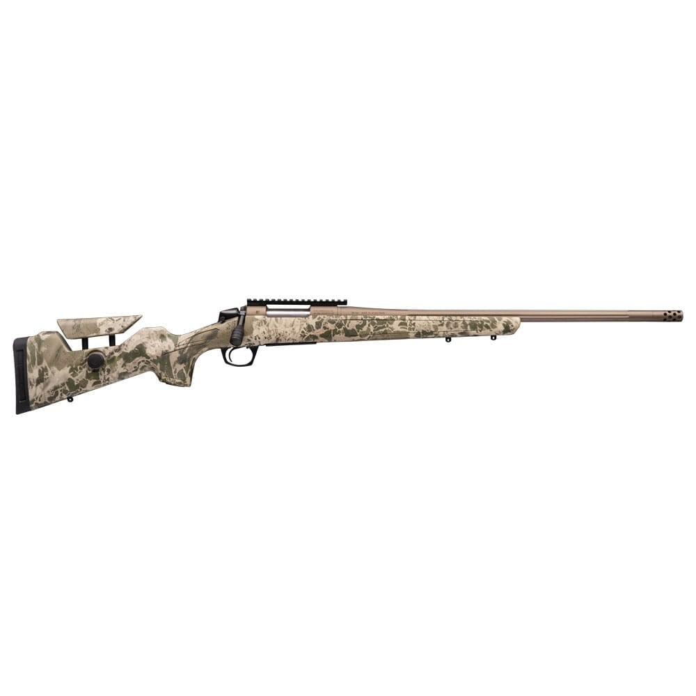 CASCADE™ LONG RANGE HUNTER - Smoked Bronze | Realtree Hillside - 20 MOA Pic Rail - 7 PRC - 24" - Thrd 5/8x24 + Brake CR3969