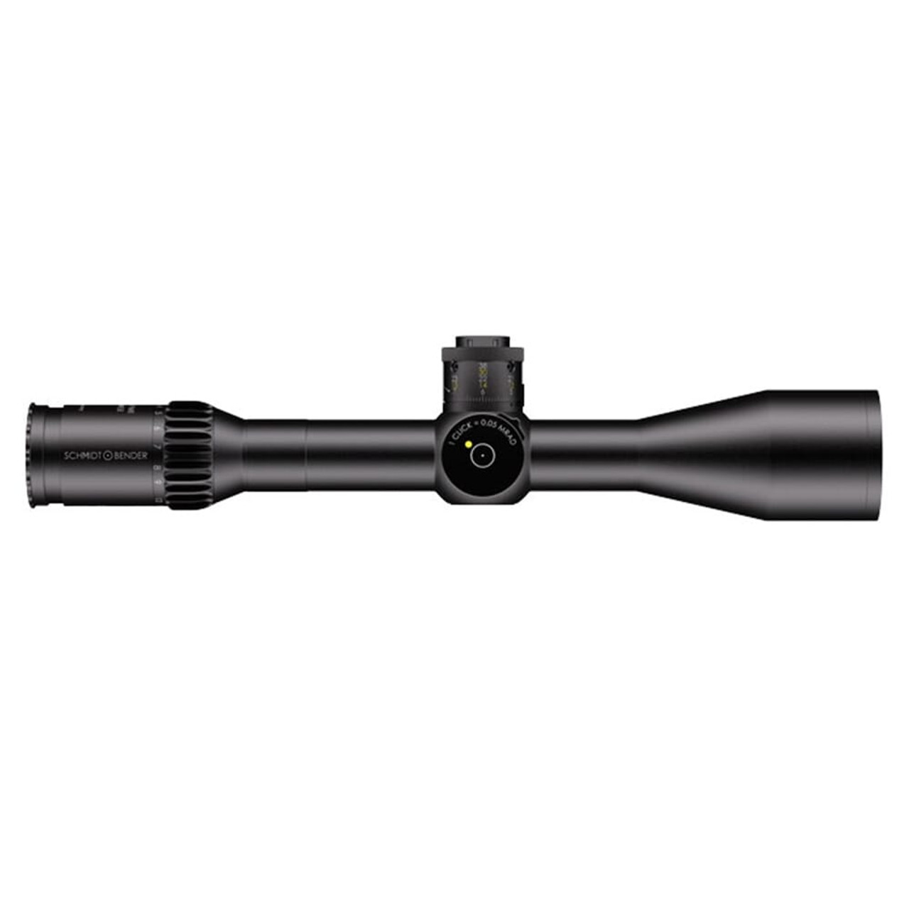 Schmidt Bender 3-27x56 PM II High Power FFP LRR-MIL MT II MTC LT / DT II+ ZC LT 0.5 cm/100 m ccw Black Riflescope 669-911-41C-I5-H5