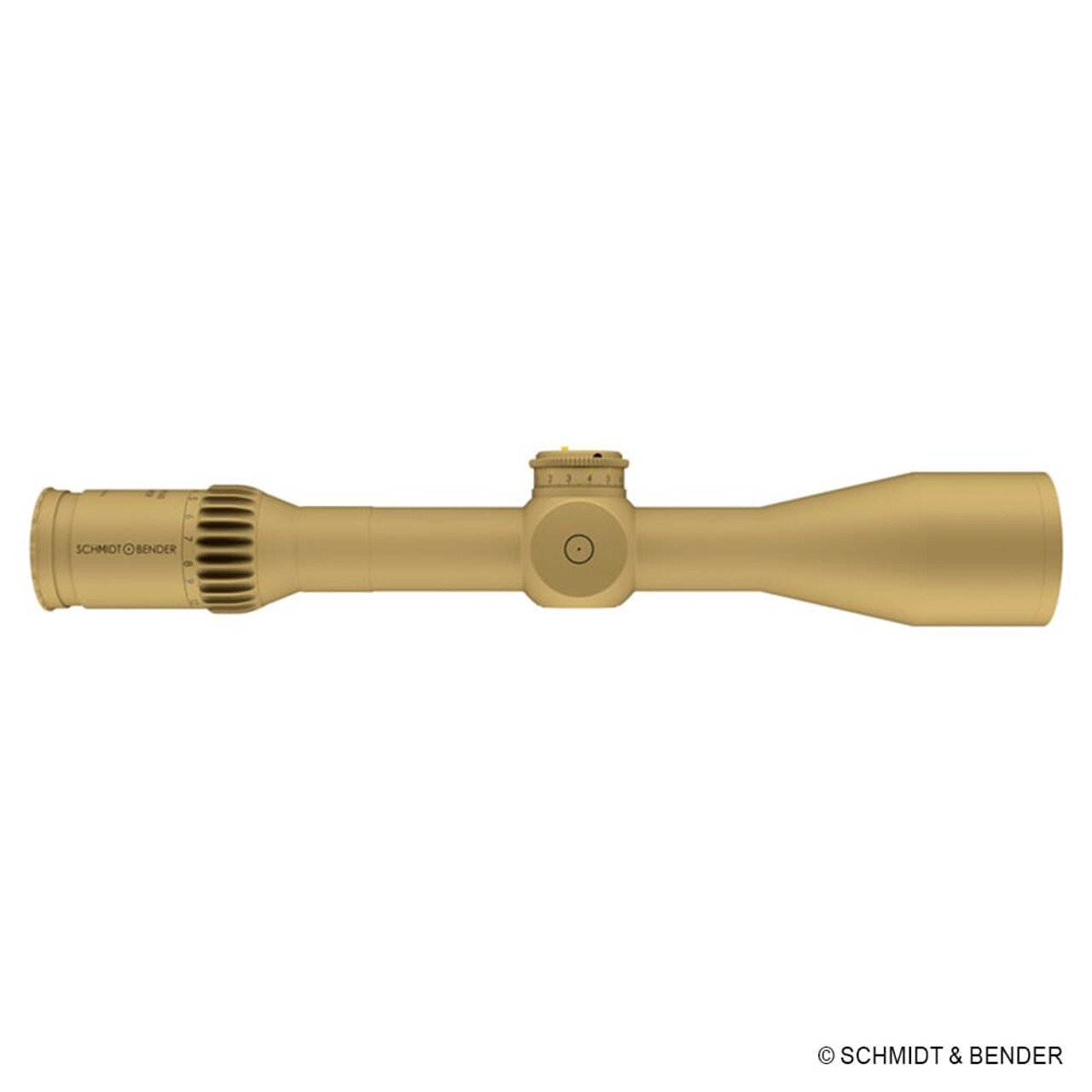 Schmidt Bender 3-27x56mm PM II High Power LP LRR-MIL 1cm cw DT27 MTC LT / ST ZC CT RAL8000 Riflescope 669-945-41C-G9-E9