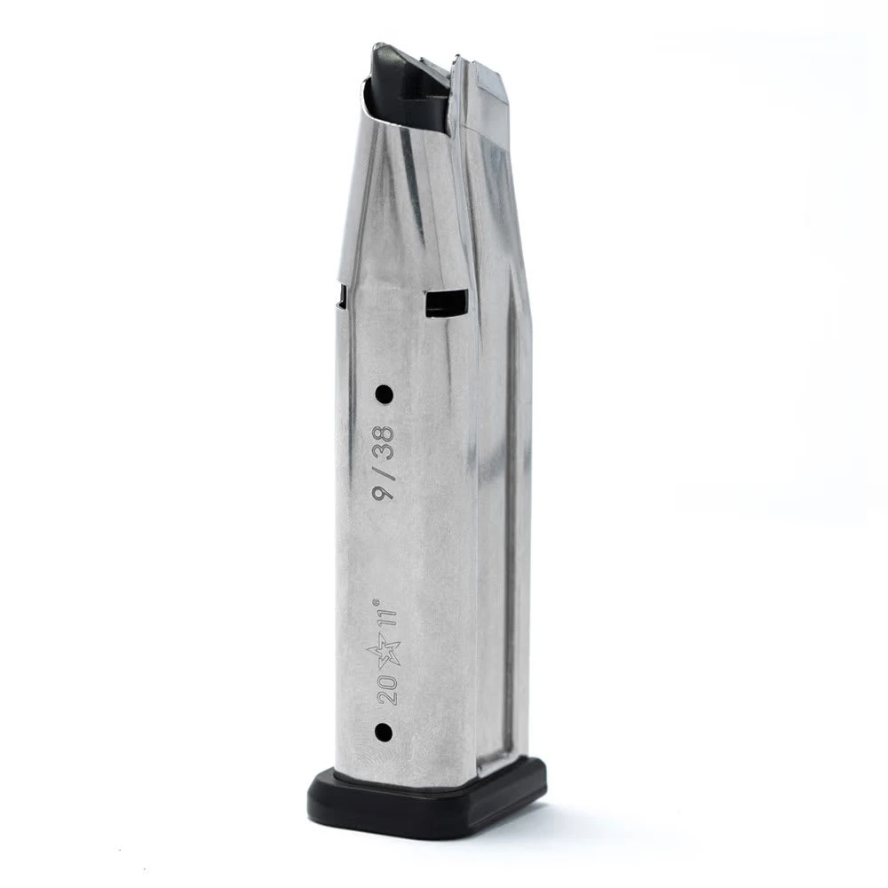 Staccato Mag DS 9/38 126mm 17rdStainless Specific To P / XL / XCStainless Will Fit C2 But Extend 700-291912602-00