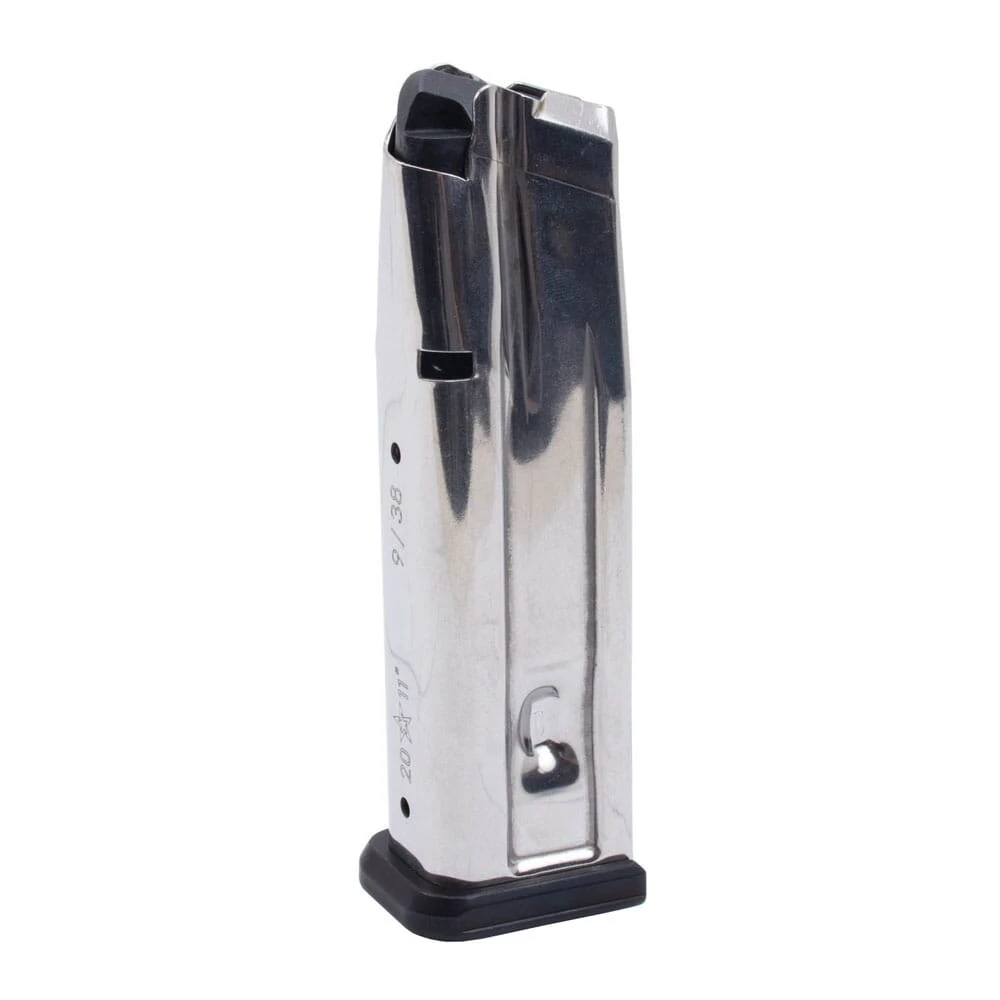 Staccato Mag DS 9mm 126mm 15rd (For Restricted States) Stainless Specific To P / XL / XCStainless Will Fit C2 But Extend 700-291912616-00