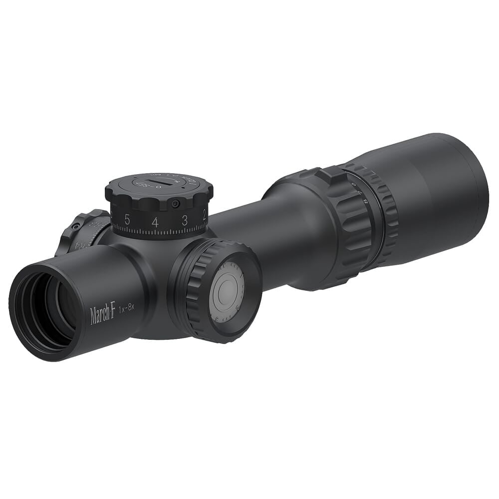 March F Tactical 1-8x24 short FMC-2 Reticle 0.1MIL Illuminated FFP Riflescope D8SV24FIML