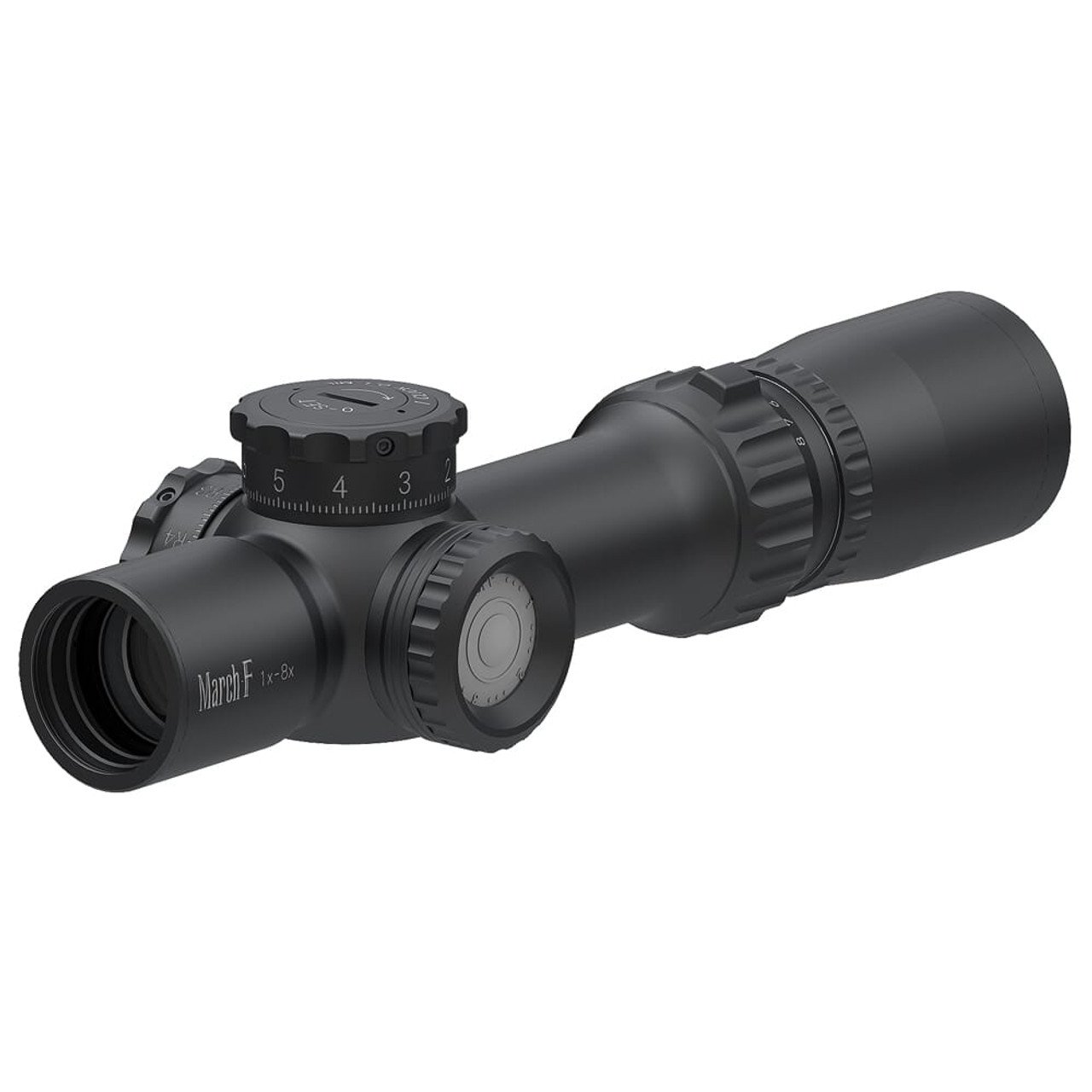 March F Tactical 1-8x24 short FMC-3 Reticle 0.1MIL Illuminated FFP Riflescope D8SV24FIML