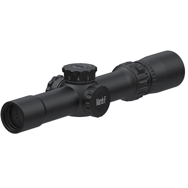 March F Tactical 1-8x24 FMC-3 Reticle 0.1MIL FFP Riflescope