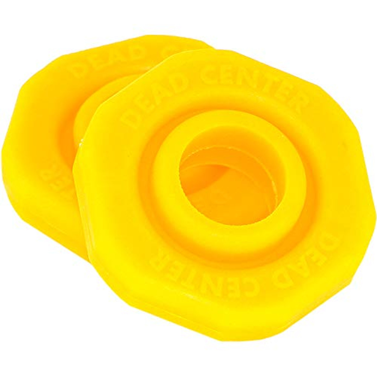 Dead Center Stabilizer Silencer for 3/4" Stabilizers 2/pk Yellow DC-SS-3/4-YEL
