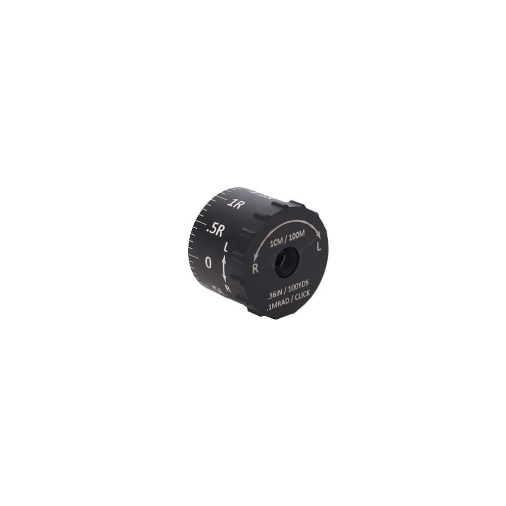 Sightron SIII 8-32 & SIII 6-24 .1MIL 2.5L-2.5R Tactical Windage Knob 75004