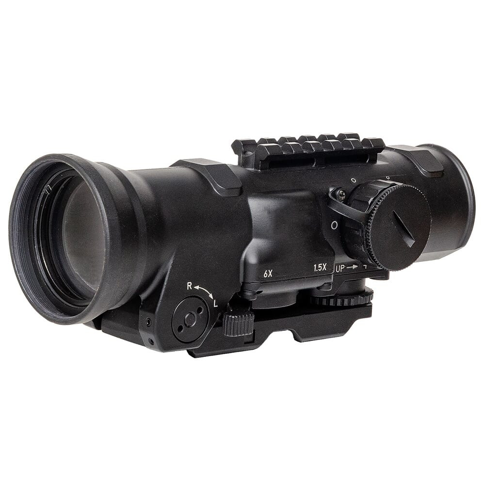 Elcan SpecterDR 1x/4x 5.56 BDC Black Scope w/Flip Covers, ARD