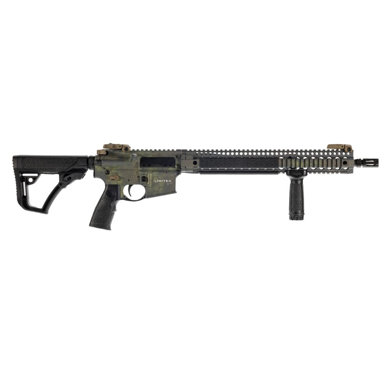 Daniel Defense 5.56mm NATO 16" Bbl 1:10 1/2x28 TPI Crocodile V9 Rifle (CA Compliant) DLRLIMSER-004