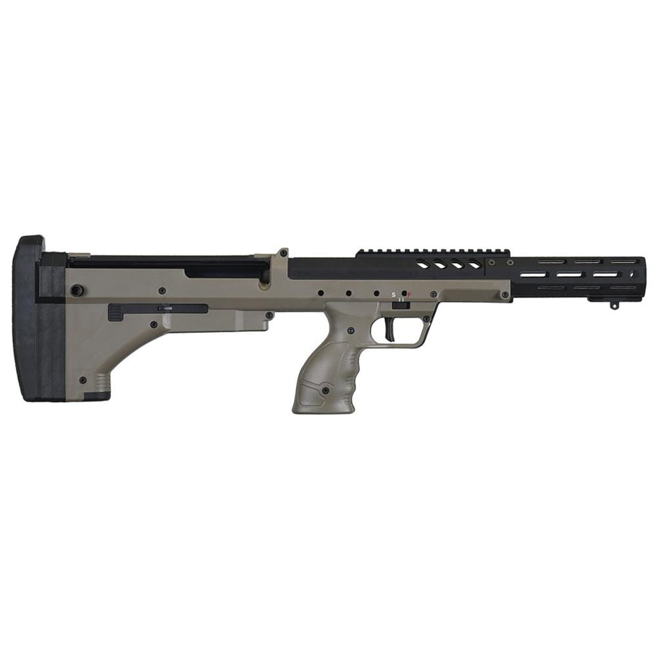 Desert Tech SRS A2 Covert BLK/FDE RH Chassis DT-SRSA2-CBF00R
