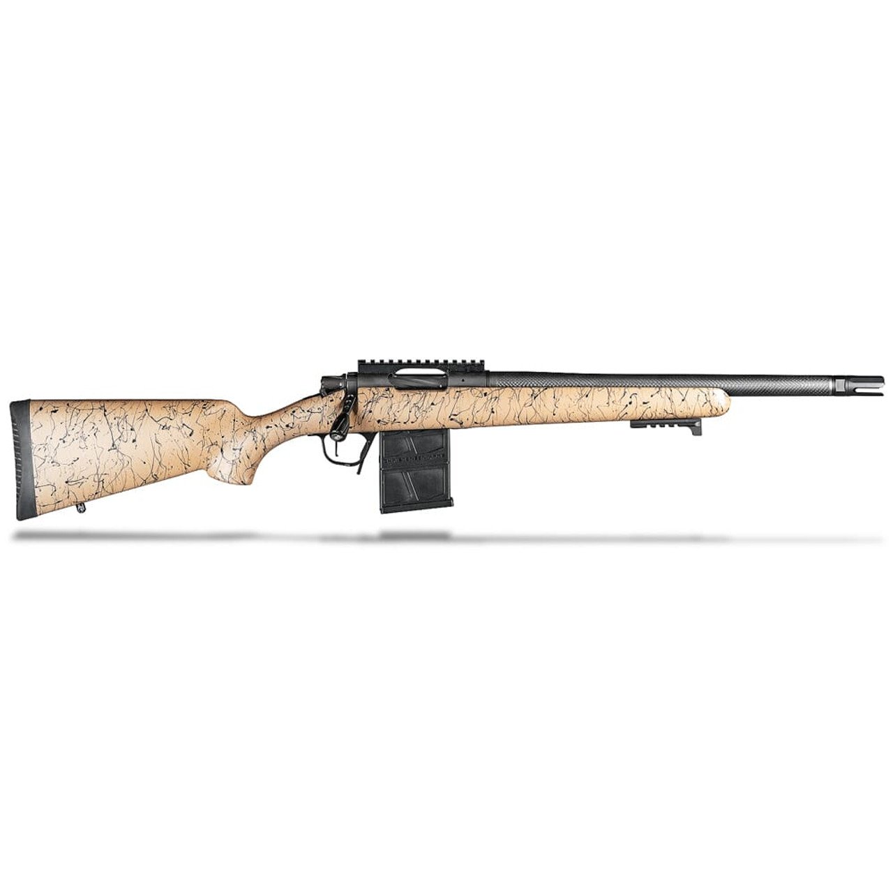 Christensen Arms Ridgeline Scout 6mm ARC 16" 1:7.5" Bbl Tan w/Black Webbing Rifle 801-06220-00