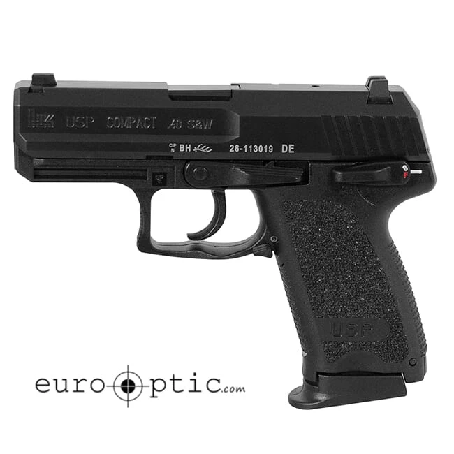 Heckler Koch USP40 Compact V1 .40 S&W Pistol 81000339 / 704031LEL-A5