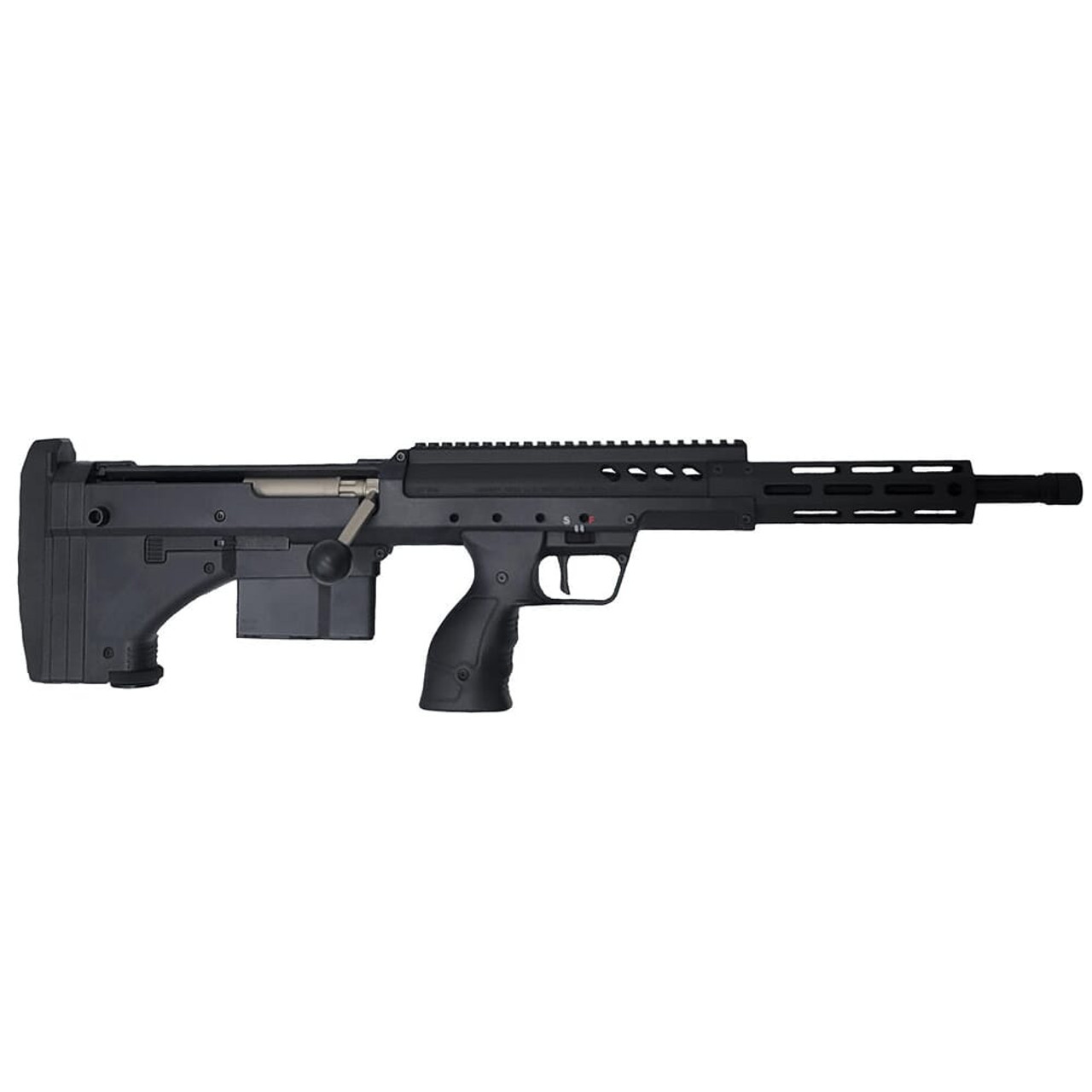 Desert Tech SRSA2 Covert 6.5 Creedmoor 18" 1:8" 5/8x24" Bbl 6rd Black Bolt-Action Rifle SRS-RF-C-D18R-BB