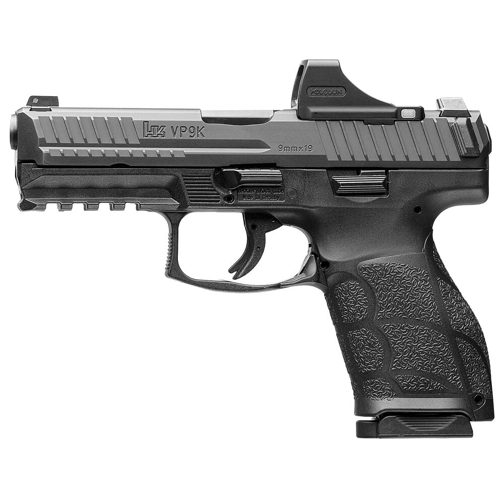 Heckler & Koch VP9A1 K (Compact) -  Optics Equipped (Holosun SCS), 4.09" barrel VP9A1 K, OE, SCS, 9mm, 2-10rd MAGS 81001121