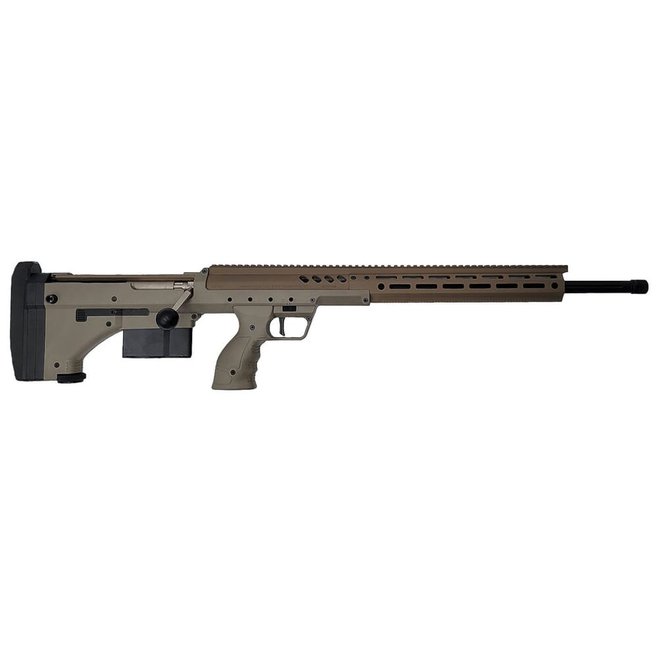 Desert Tech SRSM2 Standard 6.5 Creedmoor 26" 1:8" 5/8x24" Bbl 6rd FDE Bolt-Action Rifle SRS-RF-M-D26R-FF