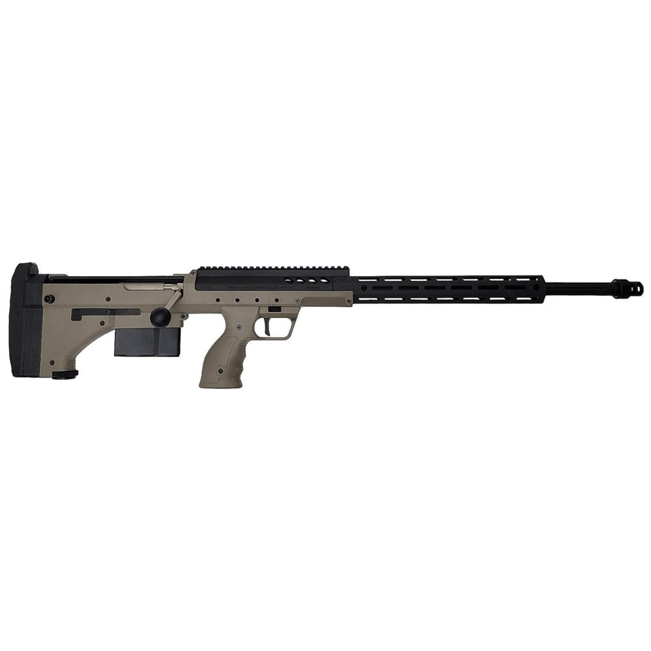Desert Tech SRSA2 Standard 6.5 Creedmoor 26" 1:8" 5/8x24" Bbl" 1:8" 5/8x24" Bbl 6rd Black/FDE Bolt-Action Rifle SRS-RF-S-D26R-BF