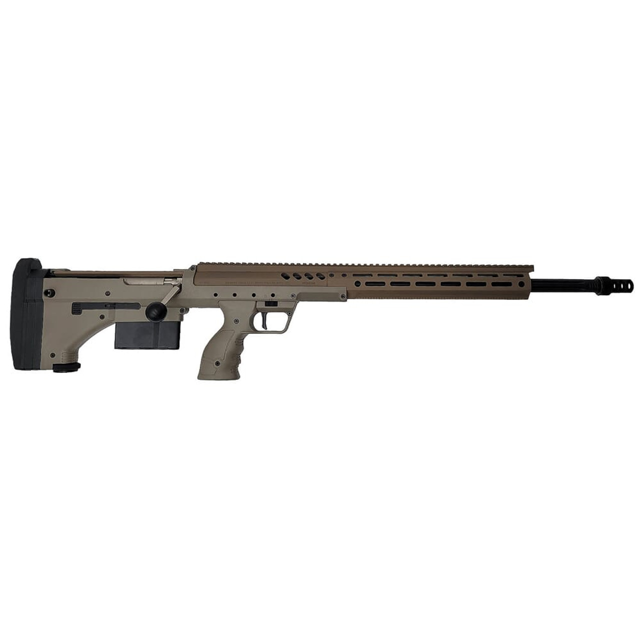 Desert Tech SRSA2 Standard .338 Lapua Mag 26" 1:8" 5/8x24" Bbl" 5rd FDE Bolt-Action Rifle SRS-RF-S-G26R-FF