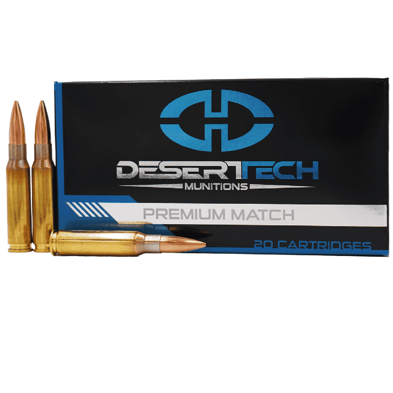 Desert Tech DTM .308 Win 175gr Ammunition Box of 20rds DTM-308175-BX