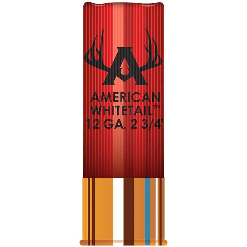 Hornady American Whitetail 12ga 1oz Rifled Slugs w/American Whitetail Bullets (5/Box) 86234