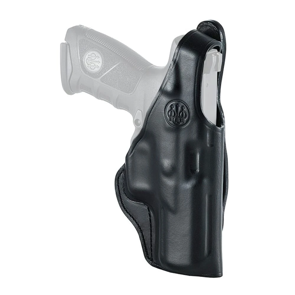 Beretta APX Mod 04 Black Right Hand Leather Hip Holster w/HD Thumb Break Safety Device E01785