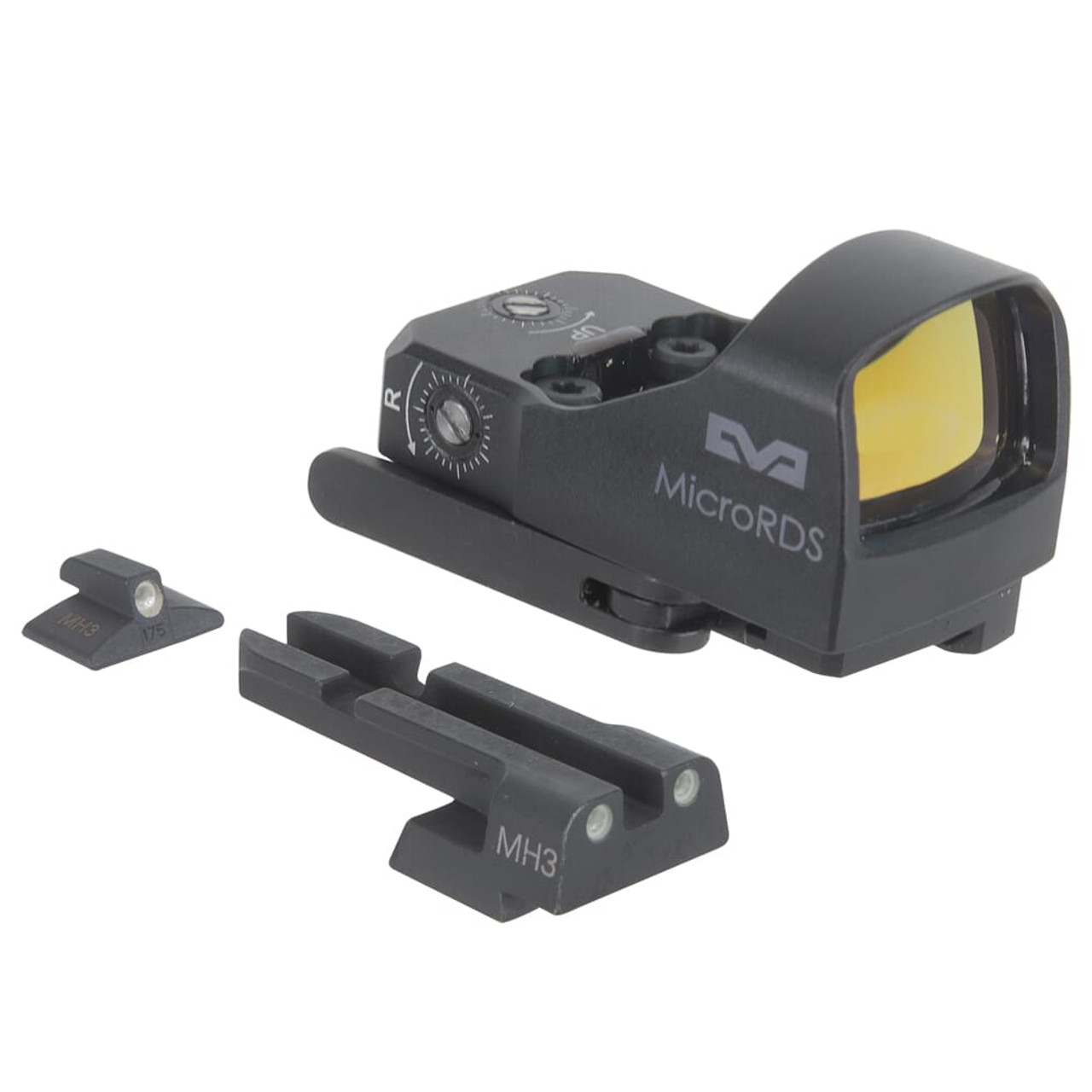Meprolight microRDS IWI Jericho (Except Jericho II/Enhanced) Red Dot Sight Full Kit w/Backup Night Sight Set & QD Adapter 88070506