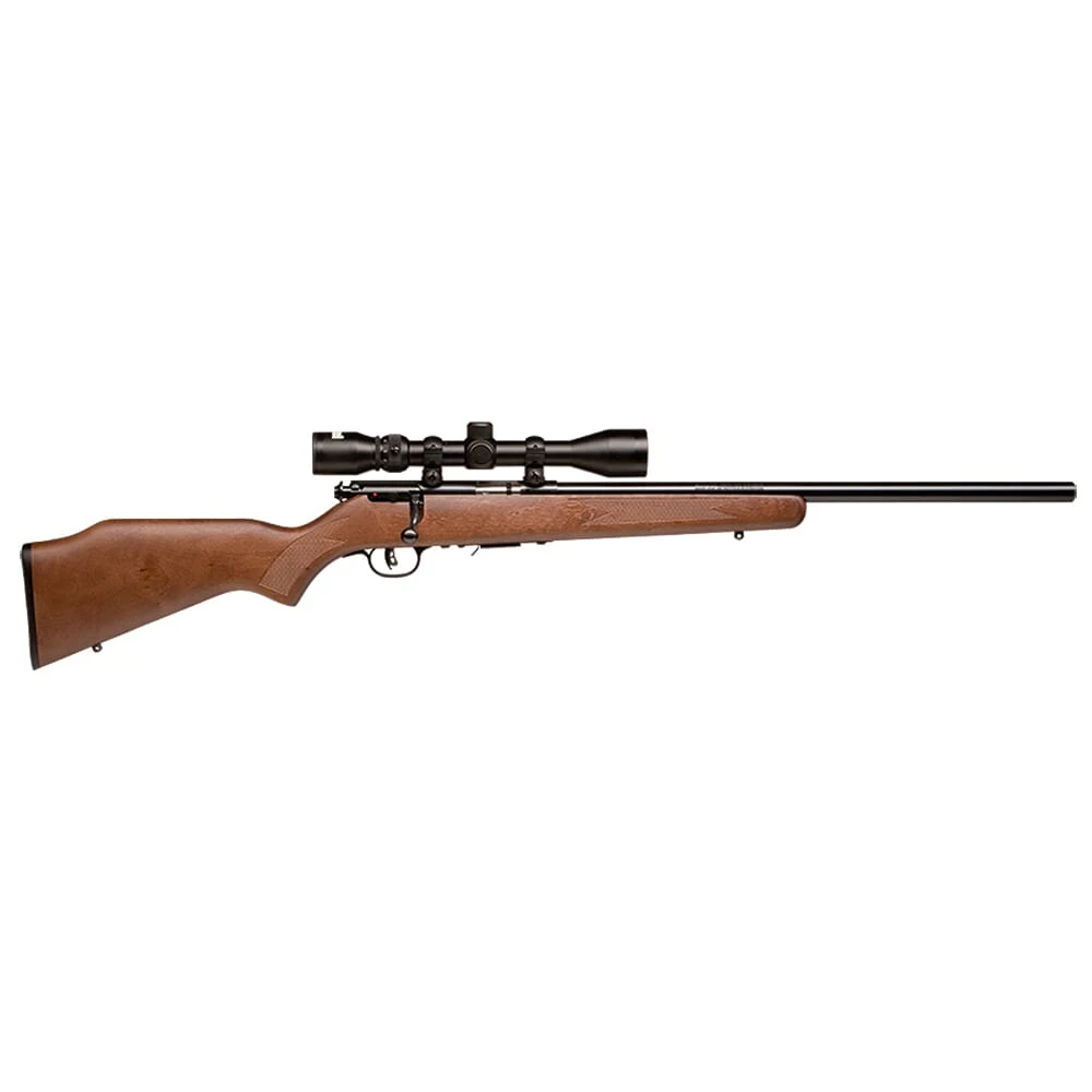 Savage Arms 93R17 GVXP .17 HMR 21" 1:9" Bbl Brown Hardwood Bolt Rifle w/Bushnell 3-9x40mm Scope & (1) 5rd Mag 96222