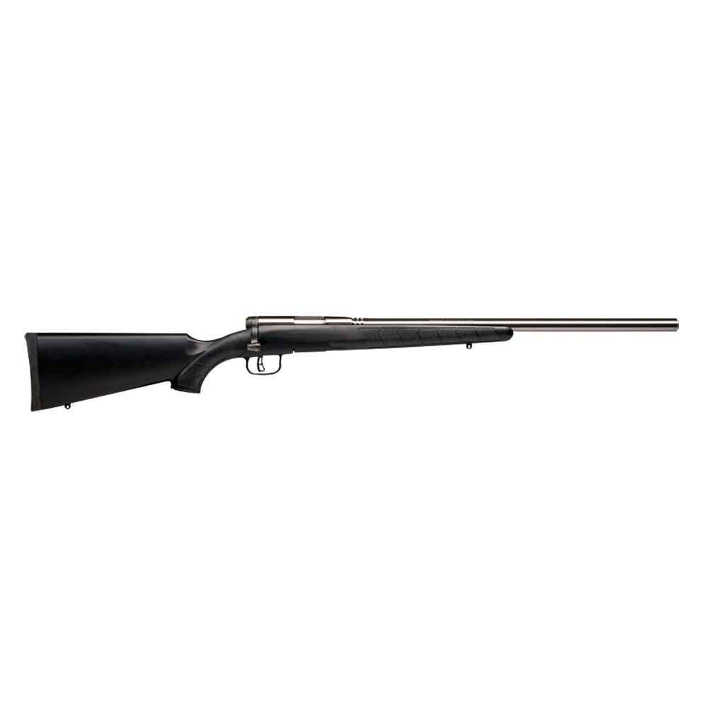 Savage Arms B.Mag Stainless .17 WSM 22" 1:8" Bbl Black/Stainless BA Rifle w/(1) 8rd Mag 96915