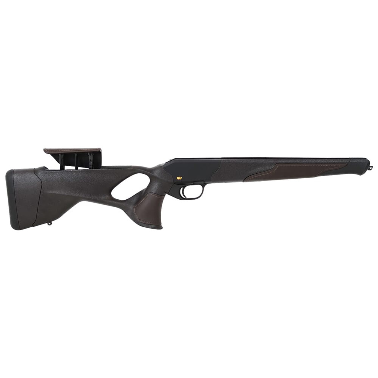 Blaser R8 Ultimate RH Coco Brown Leather Stock/Receiver w/Adjustable Comb a082UL22