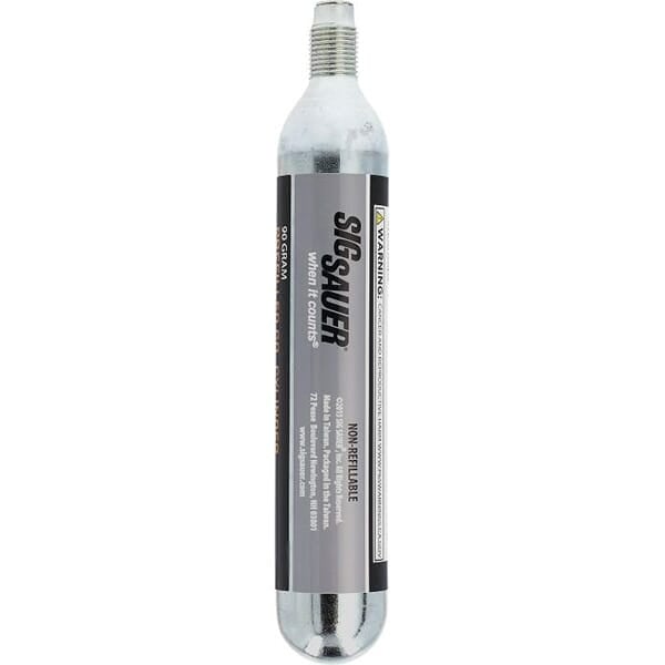 Sig Sauer Prefilled 90 Gram CO2 Cylinder (2/Pack) AC-90-2