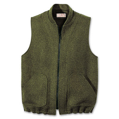 Filson Wool Vest Liner Forest Green LG 10033