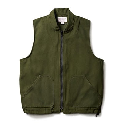 Filson Moleskin Vest Liner Dark Green MD 10035