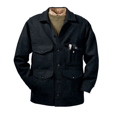 Filson 36 Charcoal Mackinaw Cruiser 10043