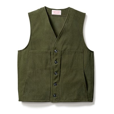 Filson Moleskin Vest Dark Green 36 10059