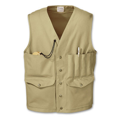 Filson Tin Cruiser Vest Khaki 42 10061