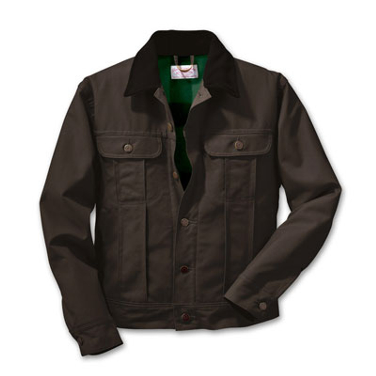 Filson SM Dark Brown Lined Ranch Jacket 10072
