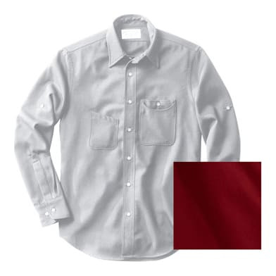 Filson Mens XS Red Wool Scout Shirt 10388-AR