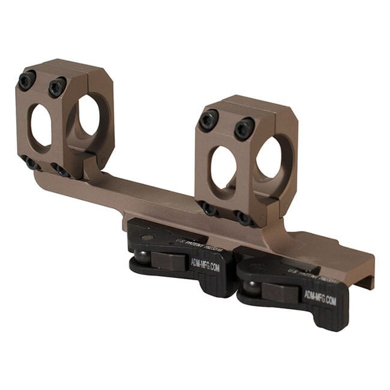 ADM AD-RECON 1" Tac Lever FDE Cantilever Scope Mount