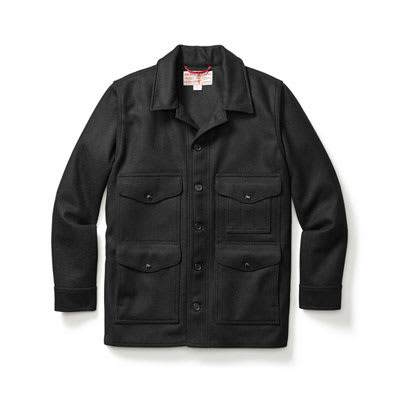 Filson Wool Mackinaw Cruiser Black MD 10400