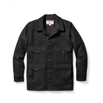 Filson Wool Mackinaw Cruiser Charcoal 2XL 10400