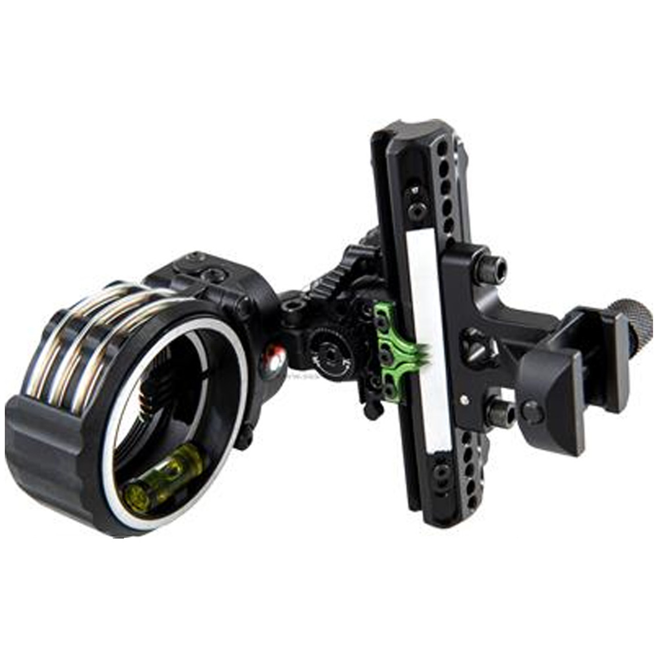 Driver Slider Sight - Picatinny - w/ AccuStat II Scope - Micro 4 Pins - .010 Fiber - Stealth ADVR-P410-4AB