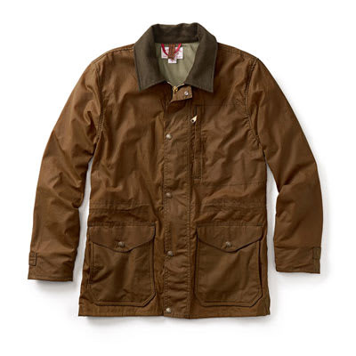 Filson Cover Cloth Mile Marker Coat Brown 2XL 10409