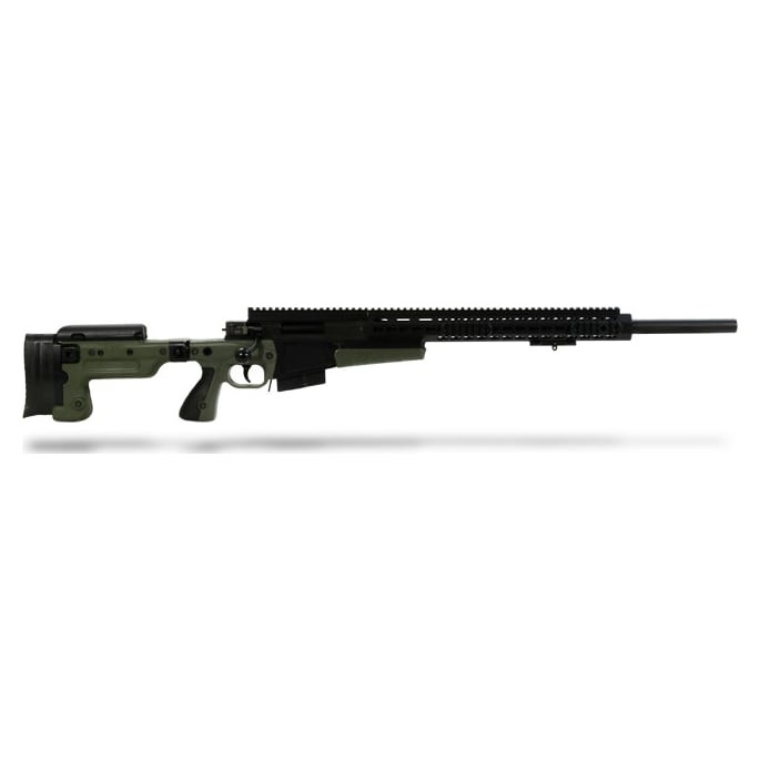 Accuracy International AX .308 Green Rifle w/ Plain Barrel